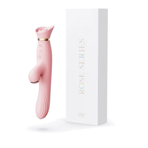 Вібратор з підігрівом та вакуумною стимуляцією клітора Zalo - ROSE Vibrator Strawberry Pink: Для кого Для жінок