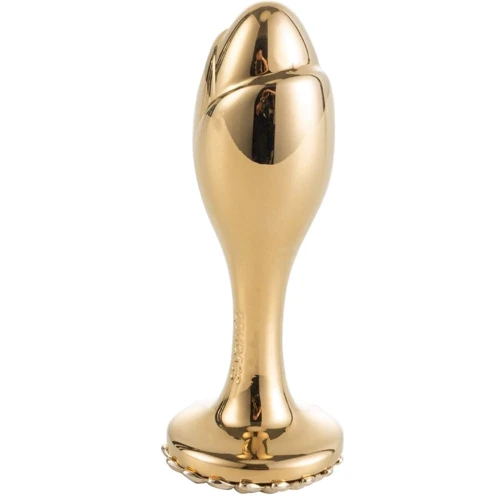Анальная пробка LOCKINK Sevanda Pearl Rose-shape Anal Plug: Наличие вибрации Нет