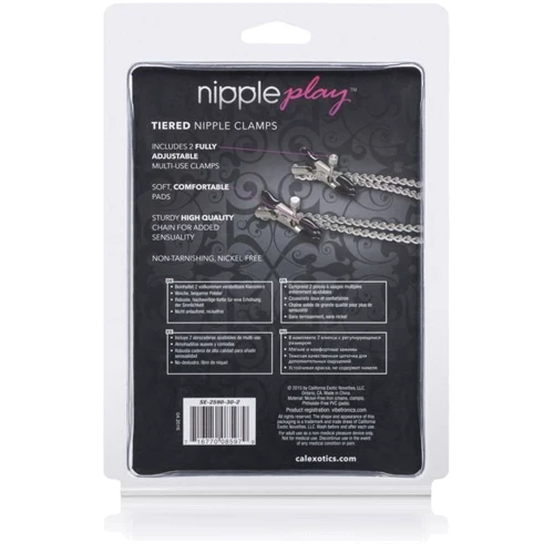 Зажимы для сосков Tiered Nipple Clamps: Для кого Для женщин