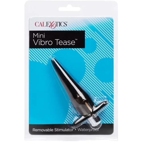 Анальная вибропробка California Exotic Novelties Mini Vibro Tease (серая): Для кого Унисекс