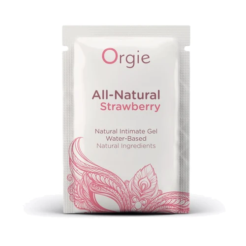 Лубрикант на водній основі Orgie All Natural Strawberry, 2 мл, зі смаком та ароматом полуниці: Для кого Унисекс