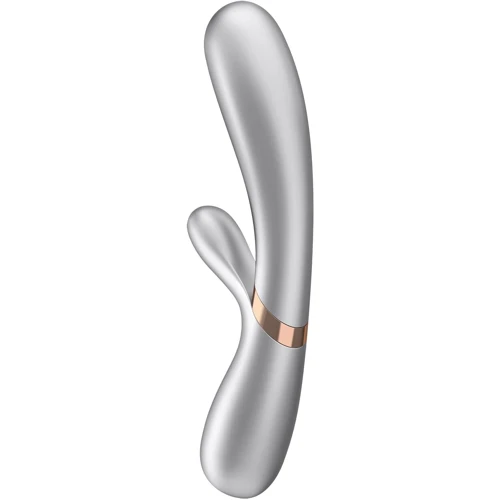 Смарт вібратор-кролик із підігрівом Satisfyer Hot Lover Silver: Призначення Вагінальні