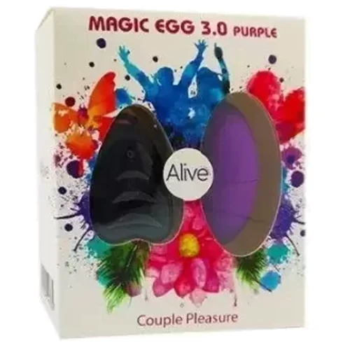 Виброяйцо Alive Magic Egg 3.0 Purple з пультом ДУ: Призначення Вагінальні