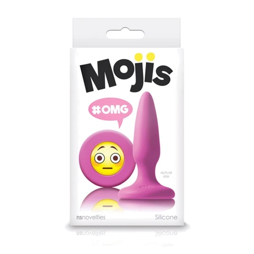 NS Novelties Mojis Mini Plug #OMG маленькая анальная пробка, 7x2 см, розовый: Для кого Унисекс