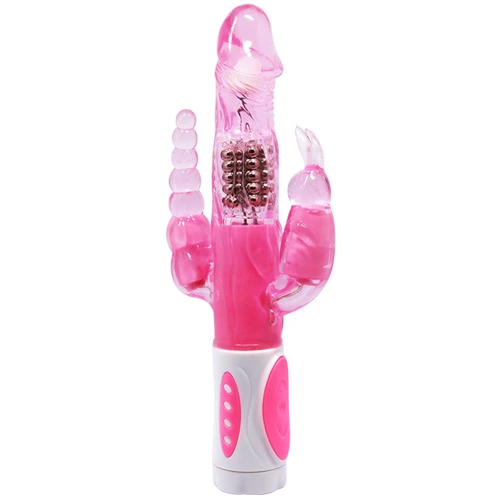 Вибратор Pretty Bunny Triple Pleasure Vibrator: Диаметр, см 3.2