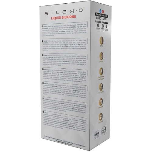 Фаллоимитатор SilexD Oscar Flesh (MODEL 2 size 9in) Liquid Silicone подходит для Apollo: Наличие вибрации Нет