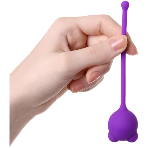 Вагинальный шарик A-Toys Pleasure Balls Violet: Наличие вибрации Нет