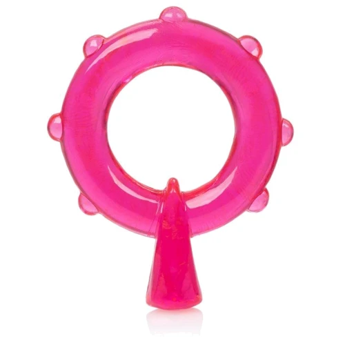 Набор эрекционных колец California Exotic Novelties - Red Magic C-Rings, 3 шт: Цвет красный