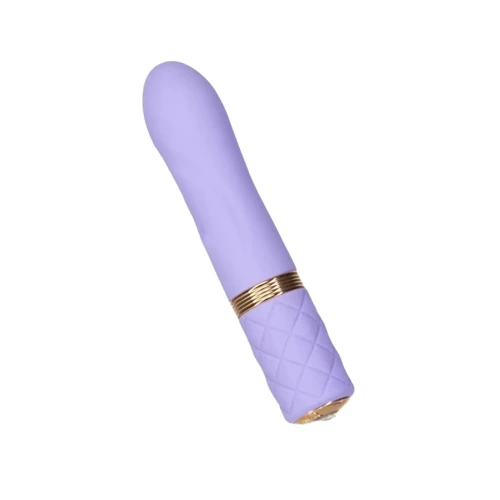 Роскошный вибратор Pillow Talk - Special Edition Flirty Purple с кристаллом Сваровски
