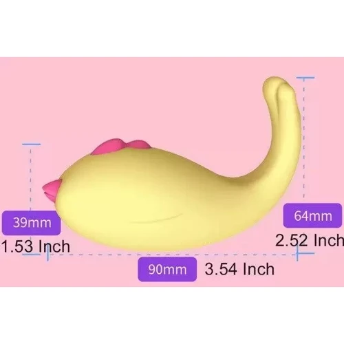 Вібро-півник Leten Cute Chicken: Довжина, см 9