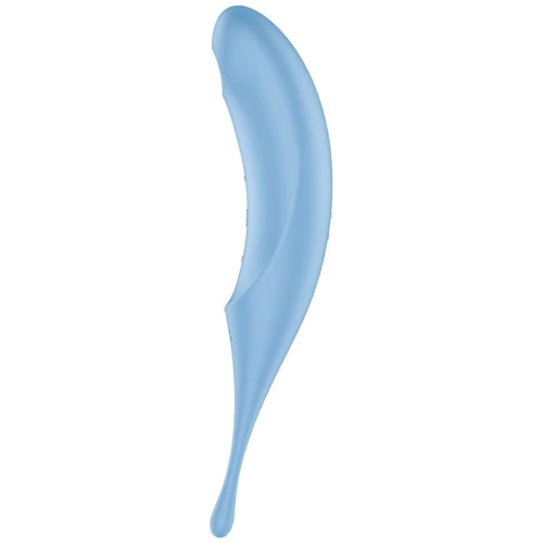 Вакуумний стимулятор Satisfyer Twirling Pro Blue: Тип управління кнопкове