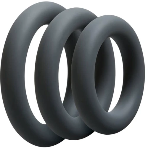 Набір ерекційних кілець Doc Johnson OptiMALE 3 C-Ring Set Thick