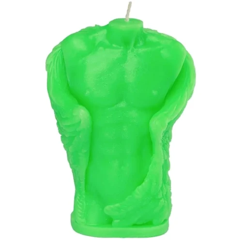 Свічка LOVE FLAME - Angel Man Green Fluor, CPS07-GREEN