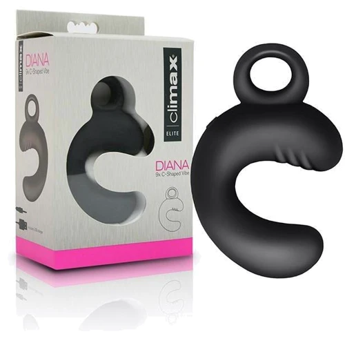 С-образный вибромассажер Topco Sales Climax Elite, Diana Rechargeable 9x C-Shaped Vibe: Для кого Для женщин