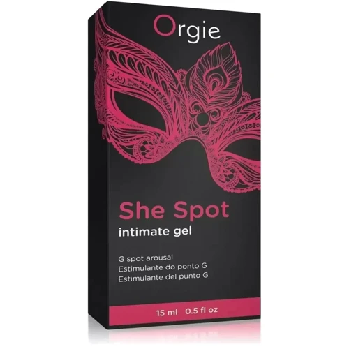 Гель для стимуляції точки G Orgie She Spot Intimate Gel, 15 мл, тепло-холод, ефект вібрації: Для кого Для жінок