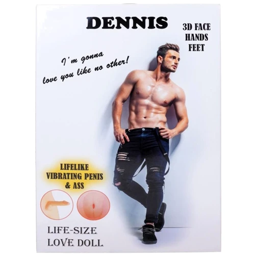 Секс-кукла с вибрацией BOSS Series Dennis 3D