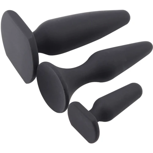 Набор анальных пробок CHISA Black Mont Anal Trainer Kit Black: Особенности Наборы