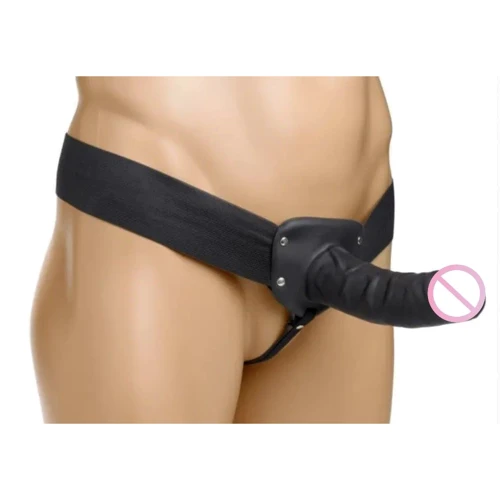 Порожнистий страпон Size Matters Erection Assist Hollow Silicone Strap On