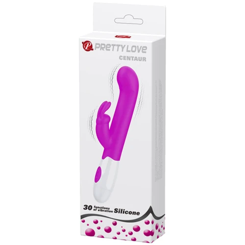 Вібратор-кролик із великою головкою Pretty Love Scentaur Clit Vibrator Purple: Тип управління кнопкове