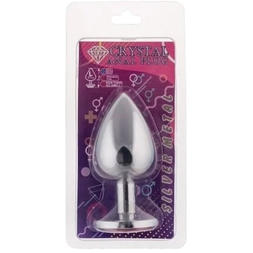 Анальна пробка, Silver Chrysolite, L: Тип Анальні пробки