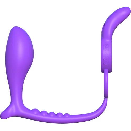 Ерекційне кільце Ass-Gasm Vibrating Rabbit на пеніс і мошонку з анальним стимулятором: Виробник Pipedream