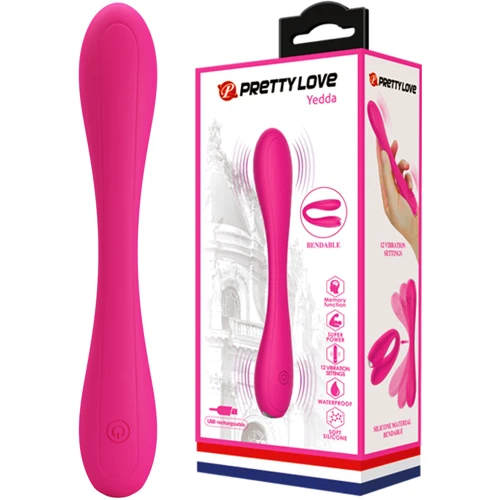 Гибкий вибростимулятор унисекс Pretty Love - Yedda, BI-014710-1