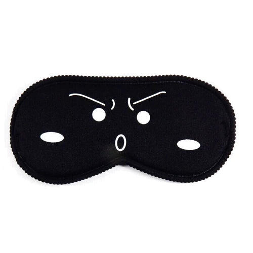 Закрытая маска на глаза Smile BLACK, SKN-C070: Цвет черный