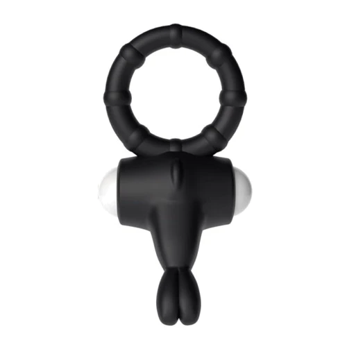 Виброкольцо LoveToy Power Clit Cockring Thriller Black