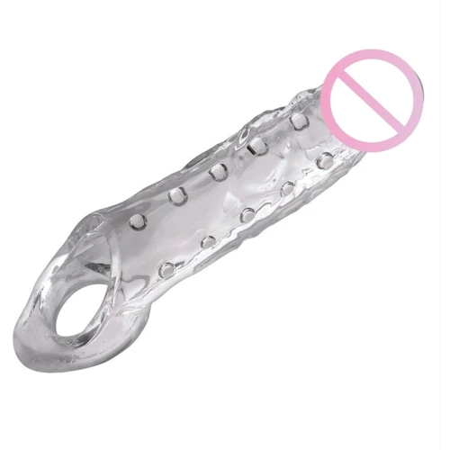 Насадка на пенис Size Matters Clearly Ample Penis Enhancer Sheath (прозрачный)