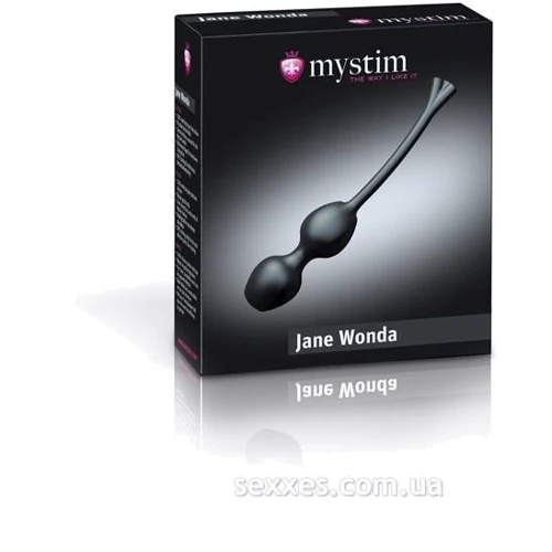 Вагинальные шарики Mystim Jane Wonda: Количество шариков 2