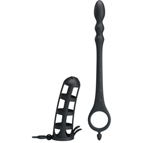 Насадка на член LYBAILE Pretty Love Hercules Penis Sheath Black: Призначення Для утолщения