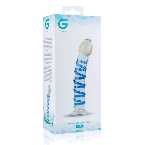 Фаллоимитатор Gildo Glass Dildo №1: Длина проникновения, см 17.5
