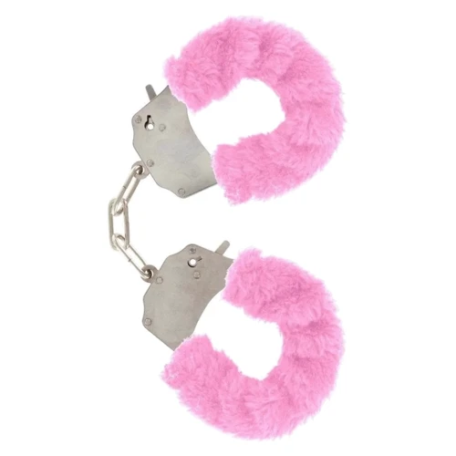 Наручники California Exotic Novelties Furry Cuffs (рожеві)