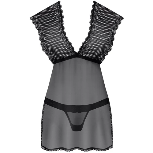 Комплект Obsessive 857-BAB-1 babydoll, L/XL фото 2