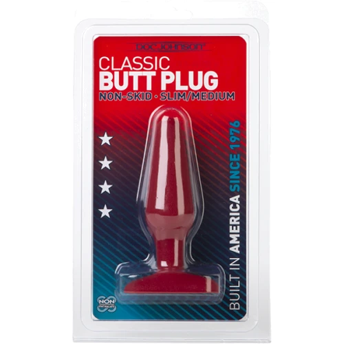 Анальна пробка Butt Plug Non-Skid Slim Medium, 9x3.6 см: Для кого унісекс