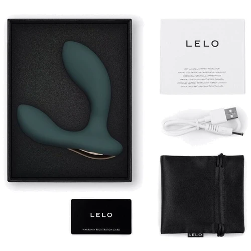 Массажер простаты LELO Hugo 2 Green: Наличие вибрации Есть