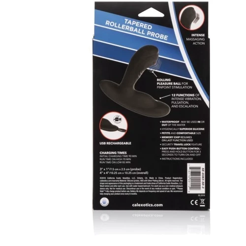 CalExotic Eclipse Roller Ball Probe масажер простати 7.5x2.5 см: Тип Масажери простати