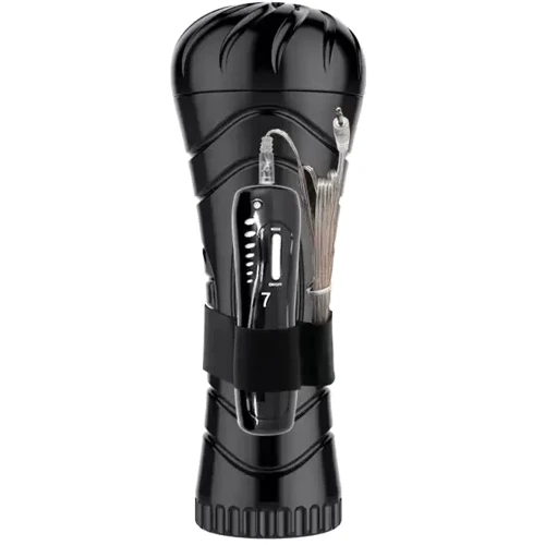 Мастурбатор в колбе LYBAILE Pink Mouth Vibrating (BM-00900T27Z-2): Глубина, см 24