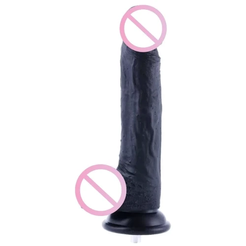 Фалоімітатор-насадка Hismith 8.3" Silicone Dildo Black: Призначення Вагинальные