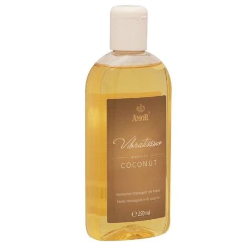 Масажна олія з ароматом кокосу Amor Vibratissimo Massage Coconut, 250 мл: Тип Масло