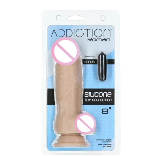 Фаллоимитатор ADDICTION - Roman – 8” Girthy Dong: Назначение Вагинальные