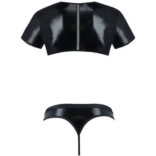 Сексуальний комплект Passion 057 SET PETER black L/XL: Матеріал Полиэстер