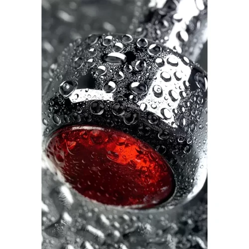 Анальная пробка с кристаллом Metal By Toyfa Silver anal plug: Особенности С кристаллами, Водонепроницаемые