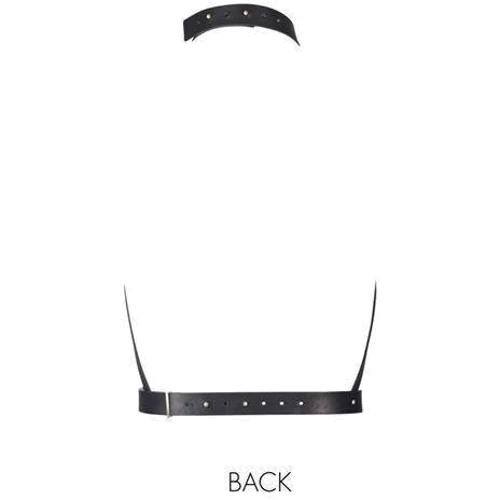 Портупея Bijoux Indiscrets MAZE - H Harness Black: Декор Без декору