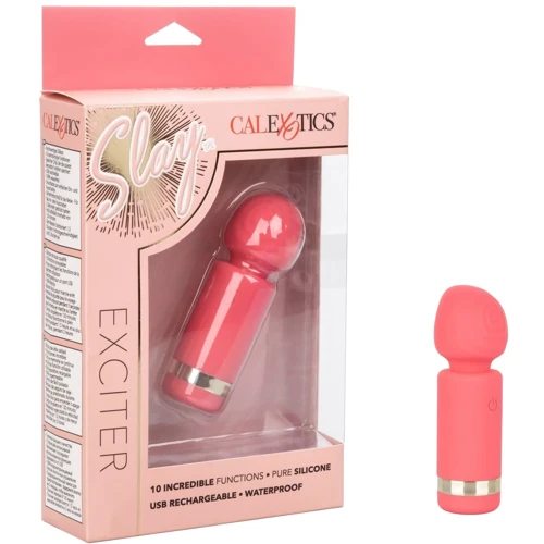 CalExotics Slay Exciter мини вибромассажер, 9.5x3.25 см фото 9