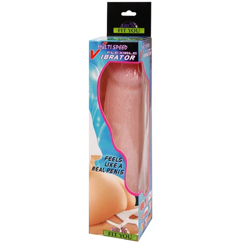 Вибратор Mutlispeed Flexible Vibrator: Тип и форма В виде члена