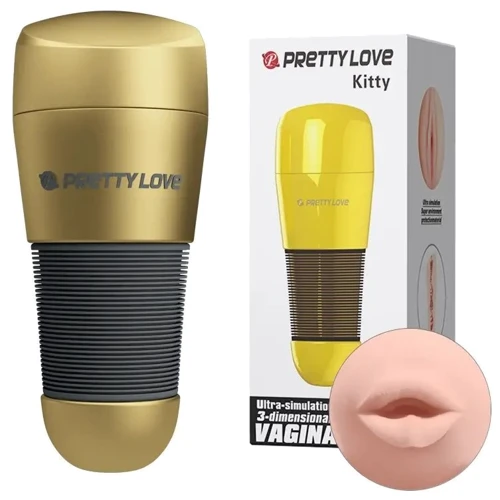 Мастурбатор ротик Pretty Love - Kitty (BM-00900T49NNJ-2)