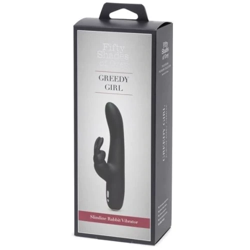 Вібратор-кролик Lovehoney Slimline для клітора і точки G Fifty Shades of Grey 2019 (FS74953): Тип управління кнопкове