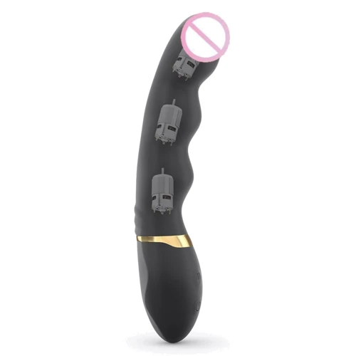 Вибратор Dorcel Too Much Rechargeable Black: Тип управления Кнопочное