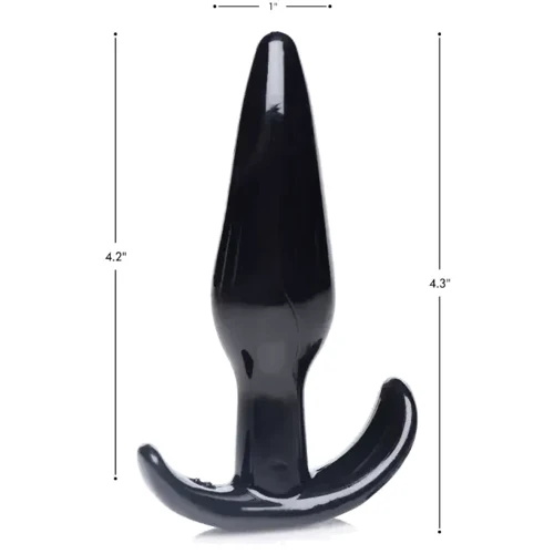 Анальная пробка Frisky Beginners Anal Plug Black: Наличие вибрации Нет